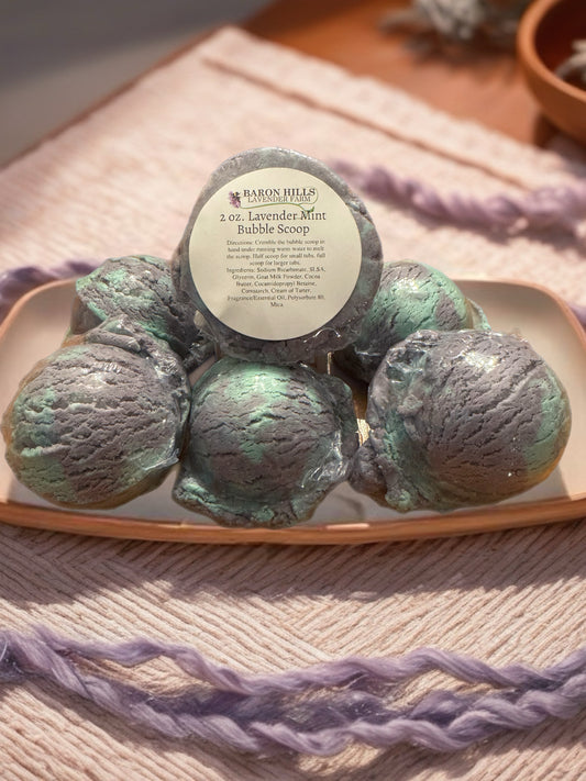 Lavender / Mint bubble Scoop
