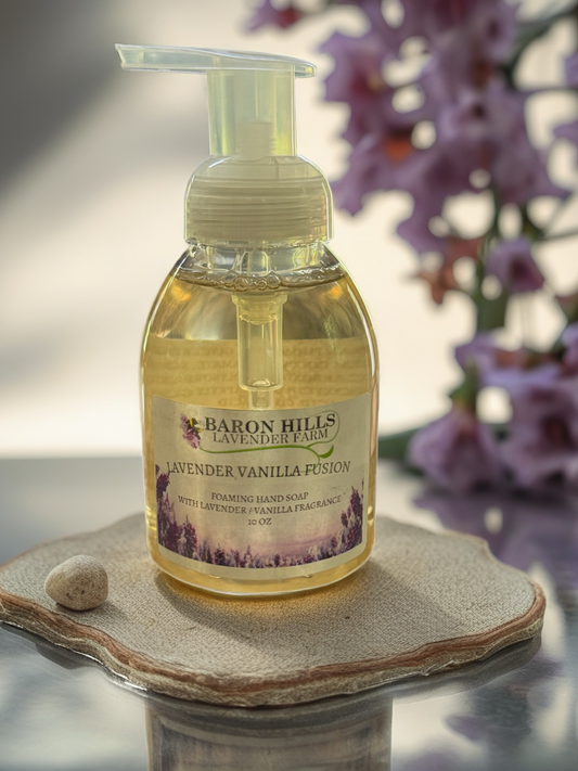 Lavender / Vanilla Fusion Foamy Soap (10 Oz)