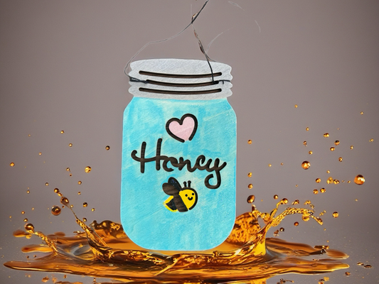 Honey Jar hanging sign