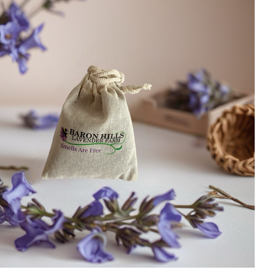 Large Bud Lavender sachet bag